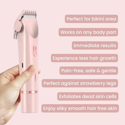 Zaelu™ – 2-in-1 Women’s Body Shaver