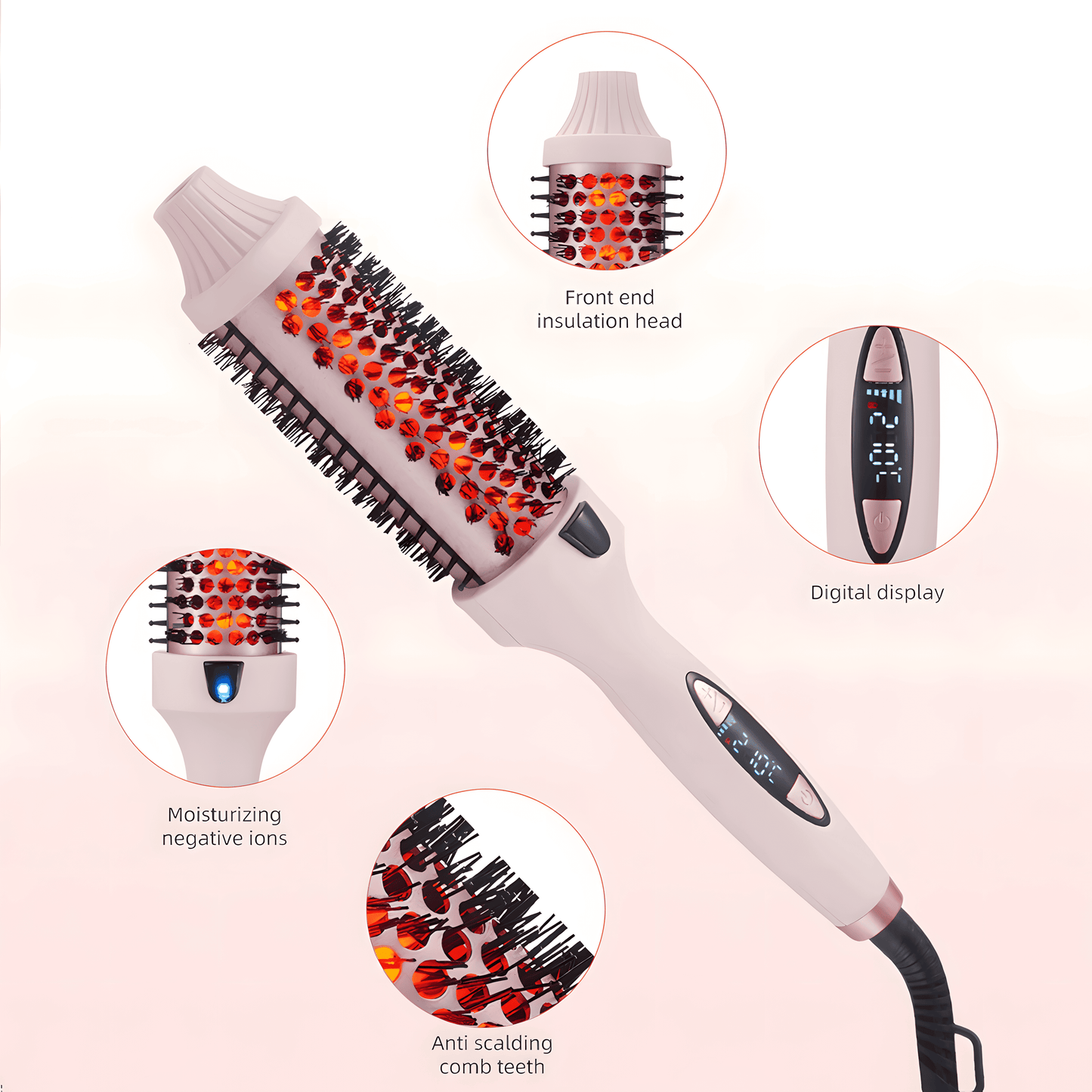 Zaelu™ 3-in-1 Ceramic Styling Brush